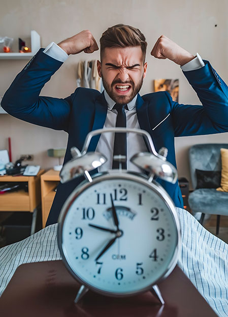 un-uomo-si-sveglia-e-spegne-la-sveglia-per-frustrazione-dopo-una-notte-insonne